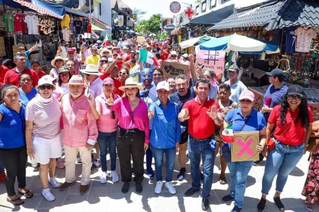 Unidos por un Mexico Renovado Ciudadania se Moviliza en Apoyo a Xochilt Galvez 1
