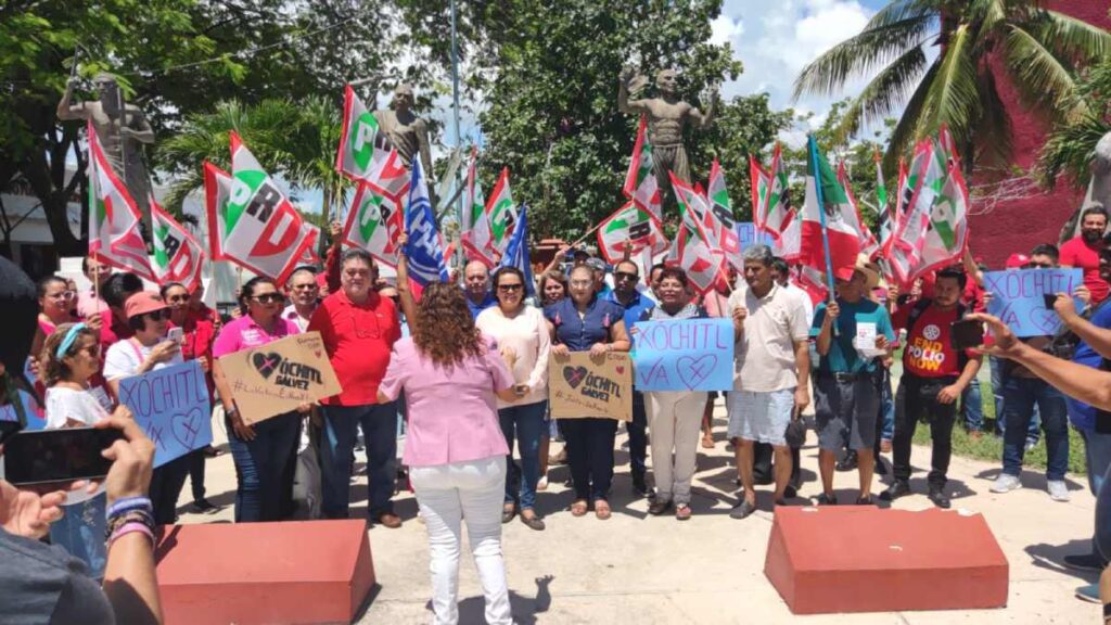 Unión en Chetumal en Respaldo a Xóchitl Gálvez