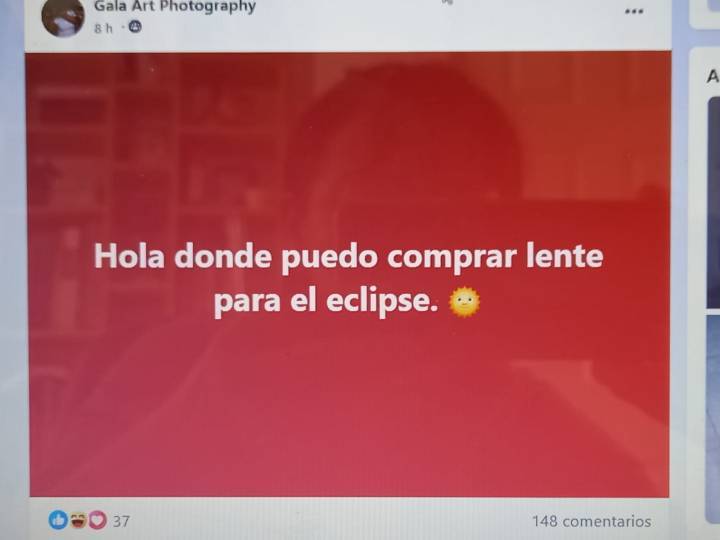 Urgente Demandan Habitantes de Solidaridad Gafas Solares para Contemplar el Eclipse 2