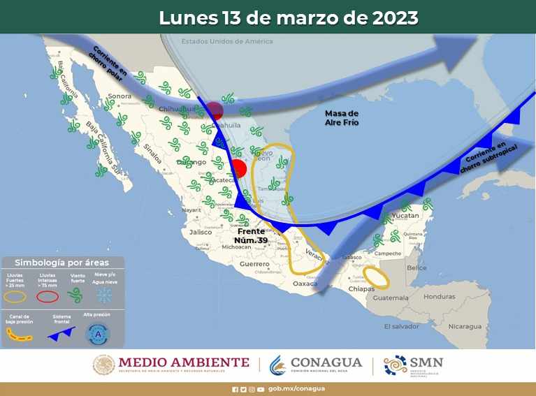 Viento y lluvias aisladas en Quintana Roo