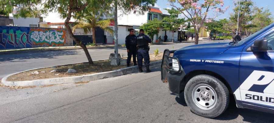 Violento suceso en Playa del Carmen deja un hombre muerto y dos heridos en fraccionamiento Villamar 1
