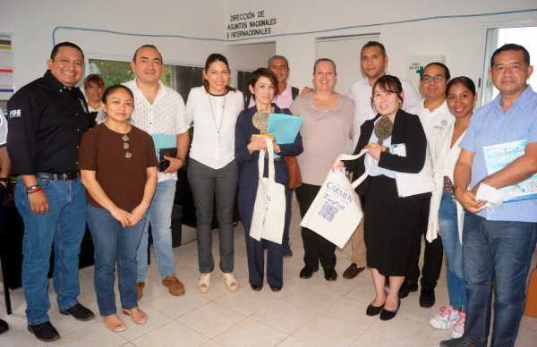 Visita de la Embajada de Japon a Instancias Municipales en Solidaridad 2