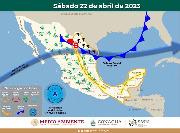 Clima en Quintana Roo: Lluvias puntuales y fuertes acompañadas de calor