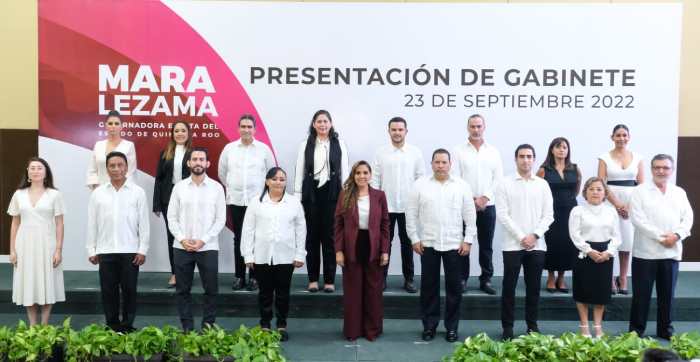 Nuevo gabinete de Quintana roo